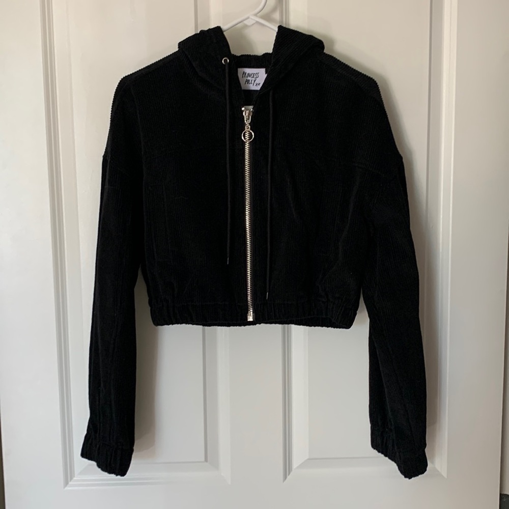 Princess Polly US size 6 cropped hoodie brand new